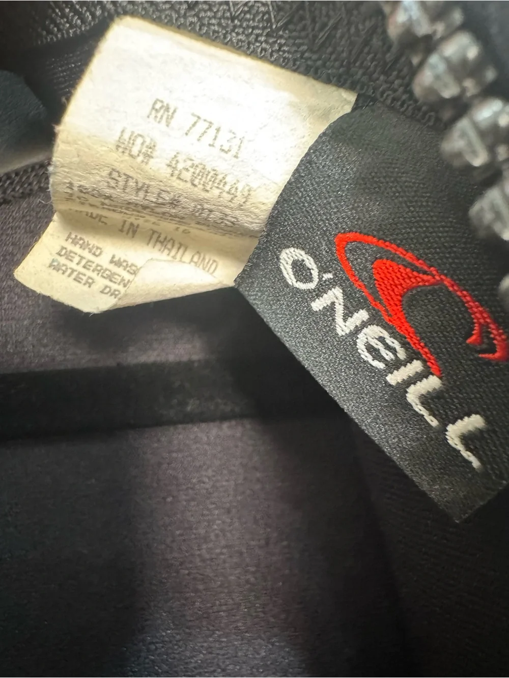 O’Neill Wetsuit Youth Size 16 Shorty Spring Suit Blue Gray Black Back Zip